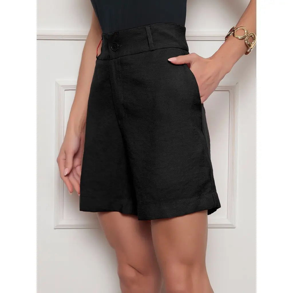 (KIT COM 3) Bermudas Feminina Alfaiataria Marrant [MEGA PROMOÇÃO]