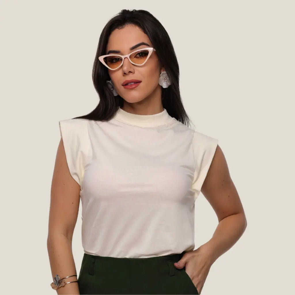 (KIT COM 3) Camiseta Muscle Tee Regata Ampla Ombreira