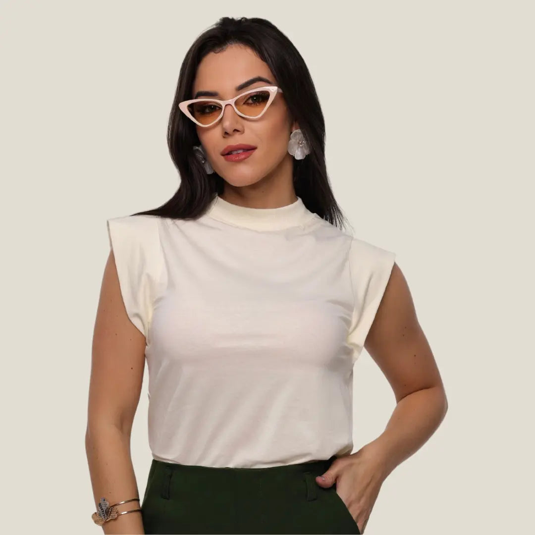 (KIT COM 3) Camiseta Muscle Tee Regata Ampla Ombreira