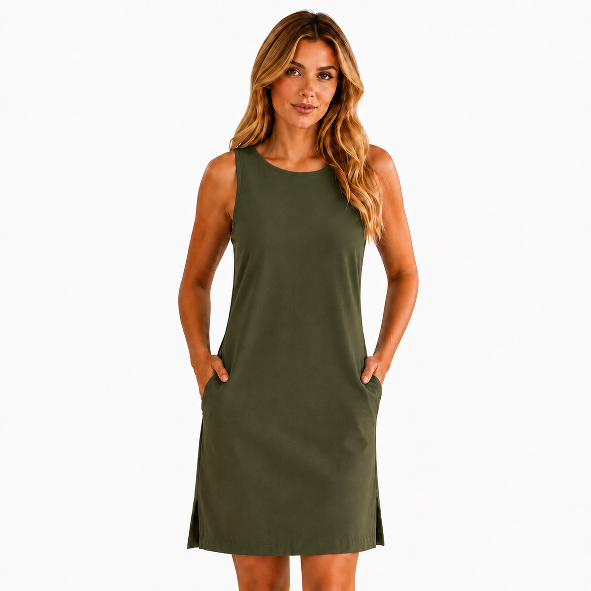 Vestido Isabel Regata em Linho (QUEIMA DE ESTOQUE)