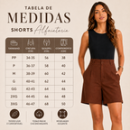 (KIT COM 3) Bermudas Feminina Alfaiataria Marrant [MEGA PROMOÇÃO]