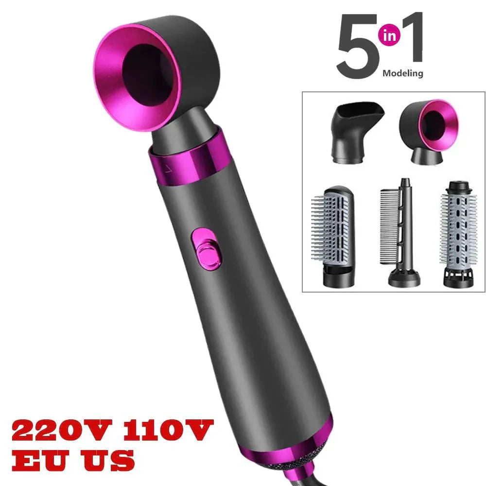 Secador 5 em 1 - Perfect Dry / Várias Combinações Diferentes Para Todas As Necessidades De Cuidado Com Seu Cabelo!