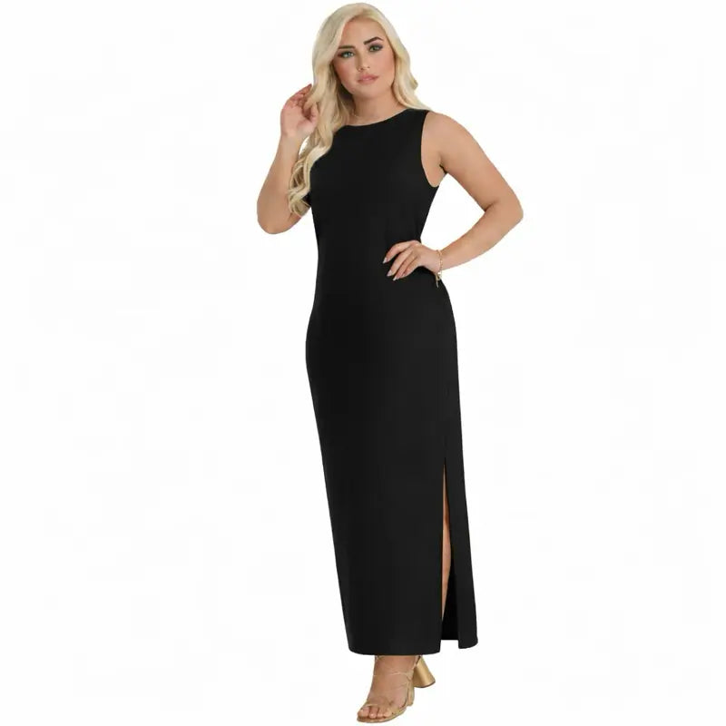 Vestido Longo Linho Regata (MEGA LIQUIDAÇÃO)
